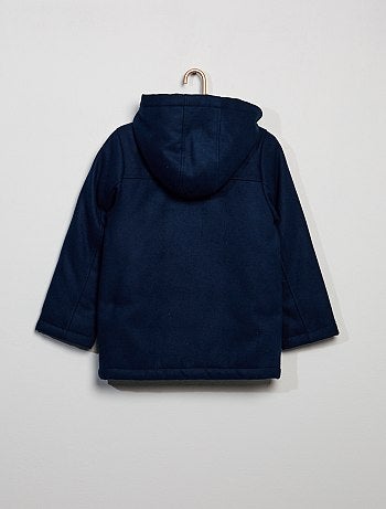 Casaco 'duffle-coat' com capuz - Kiabi
