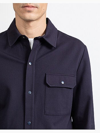 Casaco ease azul justo