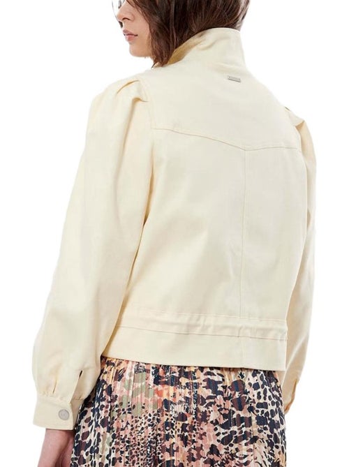 Casaco Ecru Feminino Kaporal Ploom - Kiabi Casaco Ecru Feminino Kaporal Ploom - Kiabi