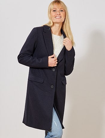 Casaco efeito de lã - Kiabi