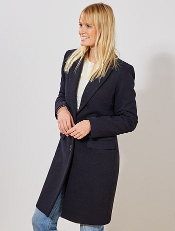 Casaco efeito de lã - Kiabi