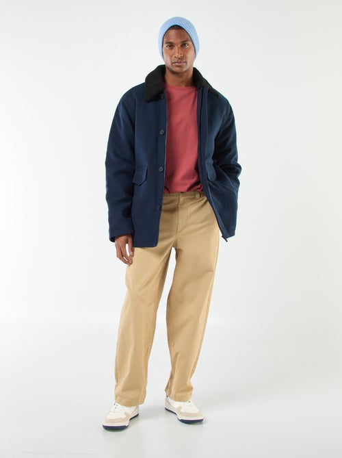 Casaco efeito lã - Kiabi