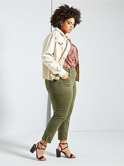 Casaco em ganga com acabamentos a cru - Kiabi