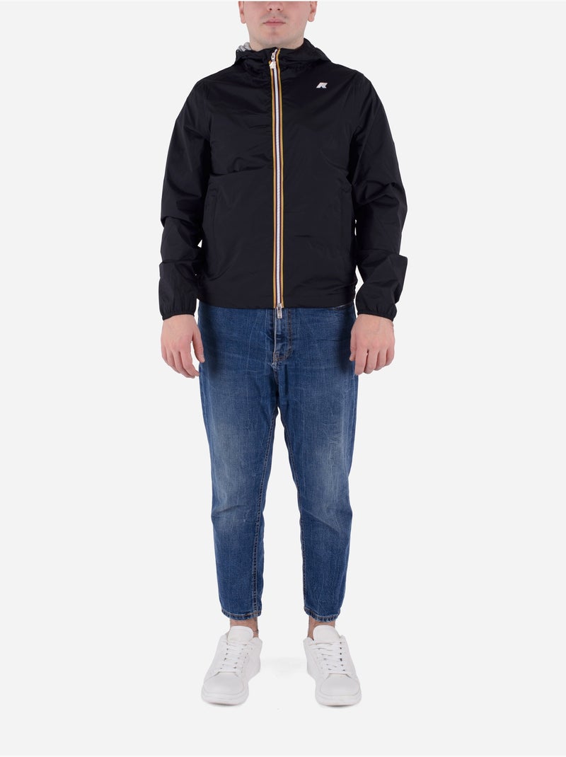 Casaco em jersey de nylon elástico - K-Way Preto - Kiabi