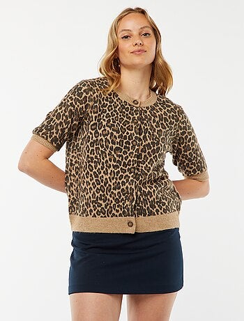 Casaco em lã misturada