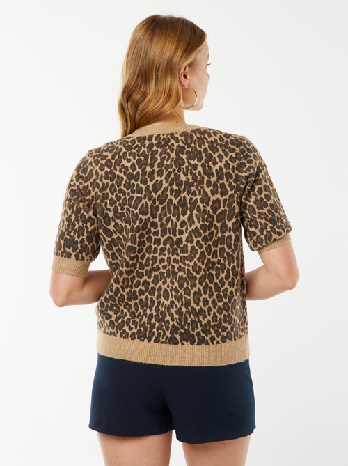 Casaco em lã misturada - Kiabi