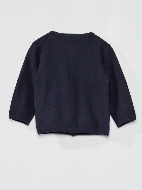 Casaco em malha de fantasia - Kiabi