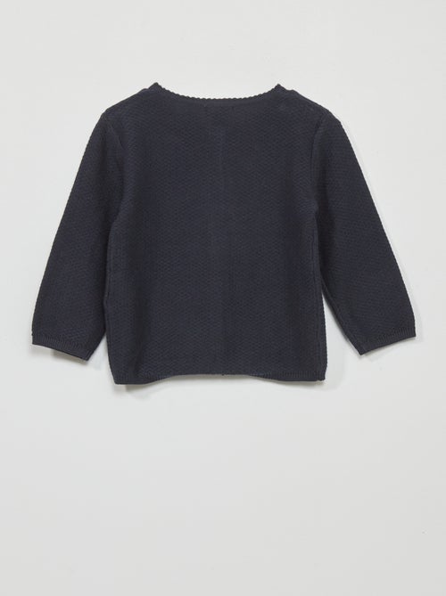 Casaco em malha de fantasia - Kiabi