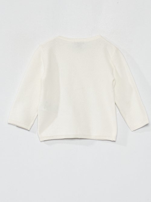 Casaco em malha de fantasia - Kiabi