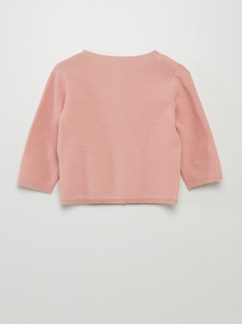 Casaco em malha de fantasia - Kiabi