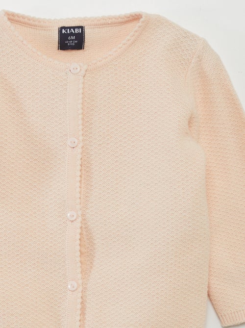 Casaco em malha de fantasia - Kiabi