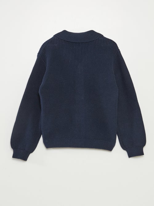 Casaco em malha de tricô - Kiabi