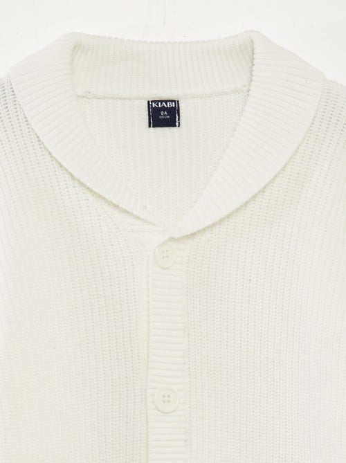 Casaco em malha de tricô - Kiabi