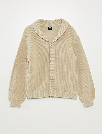 Casaco em malha de tricô