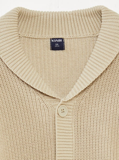 Casaco em malha de tricô - Kiabi