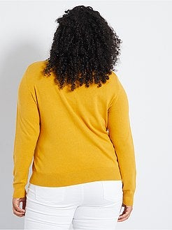 Casaco em malha fina - Kiabi