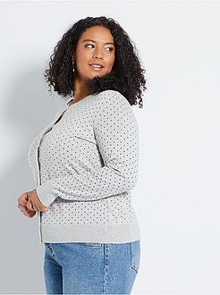 Casaco em malha fina - Kiabi