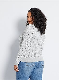 Casaco em malha fina - Kiabi