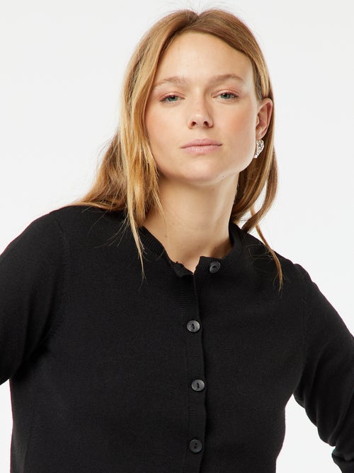 Casaco em malha fina - Kiabi