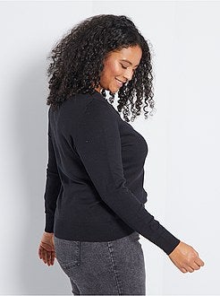 Casaco em malha fina - Kiabi