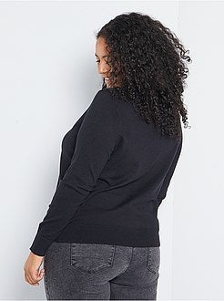 Casaco em malha fina - Kiabi