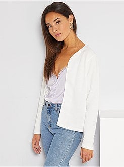 Casaco em malha jersey 'JDY' - Kiabi