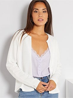 Casaco em malha jersey 'JDY' - Kiabi