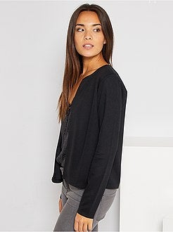 Casaco em malha jersey 'JDY' - Kiabi