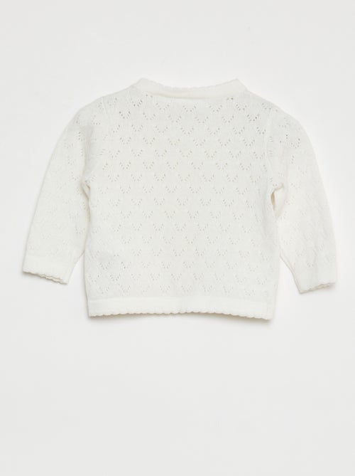 Casaco em tricô 'Name it' - Kiabi