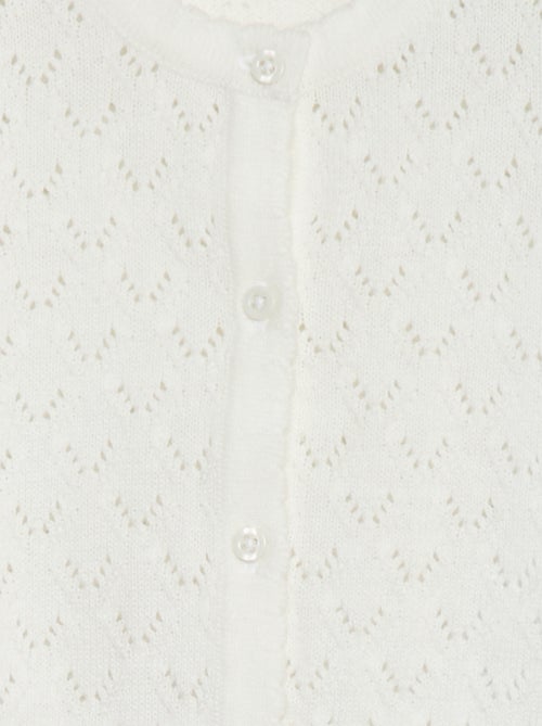 Casaco em tricô 'Name it' - Kiabi