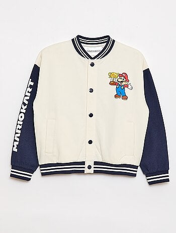 Casaco estilo americano 'Mario' 'Nintendo'