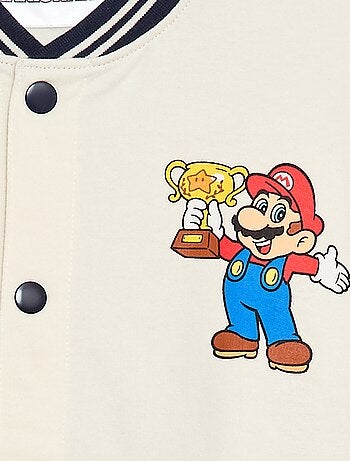 Casaco estilo americano 'Mario' 'Nintendo'