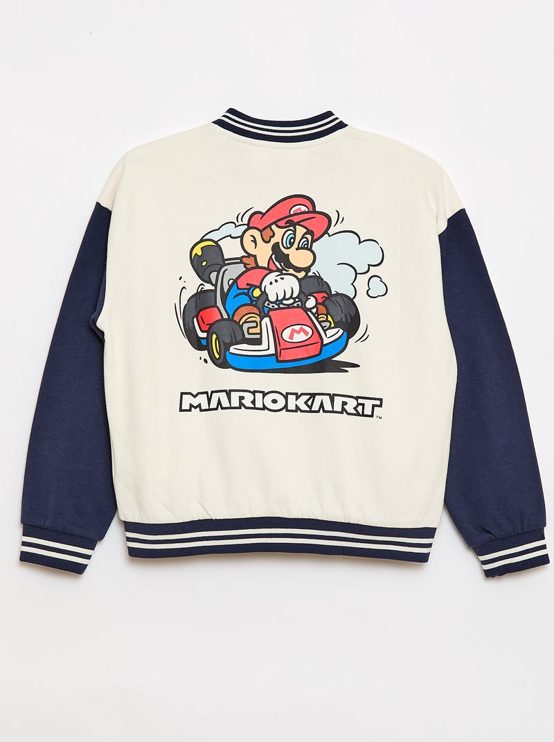 Casaco estilo americano 'Mario' 'Nintendo' Branco - Kiabi