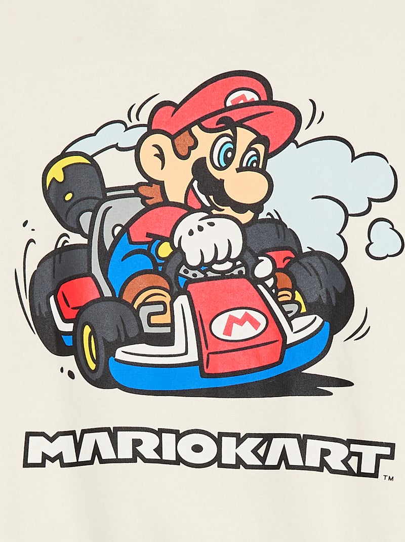 Casaco estilo americano 'Mario' 'Nintendo' Branco - Kiabi