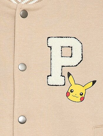 Casaco estilo americano 'Pikachu' 'Pokémon'