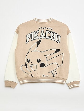 Casaco estilo americano 'Pikachu' 'Pokémon'