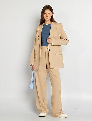 Casaco estilo blazer oversize