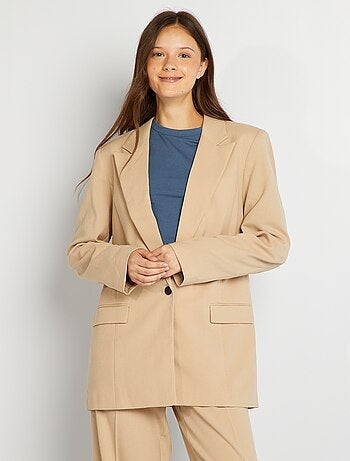 Casaco estilo blazer oversize