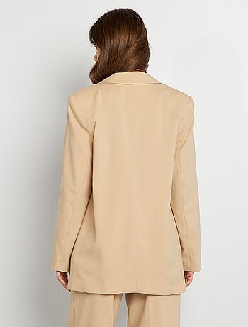 Casaco estilo blazer oversize