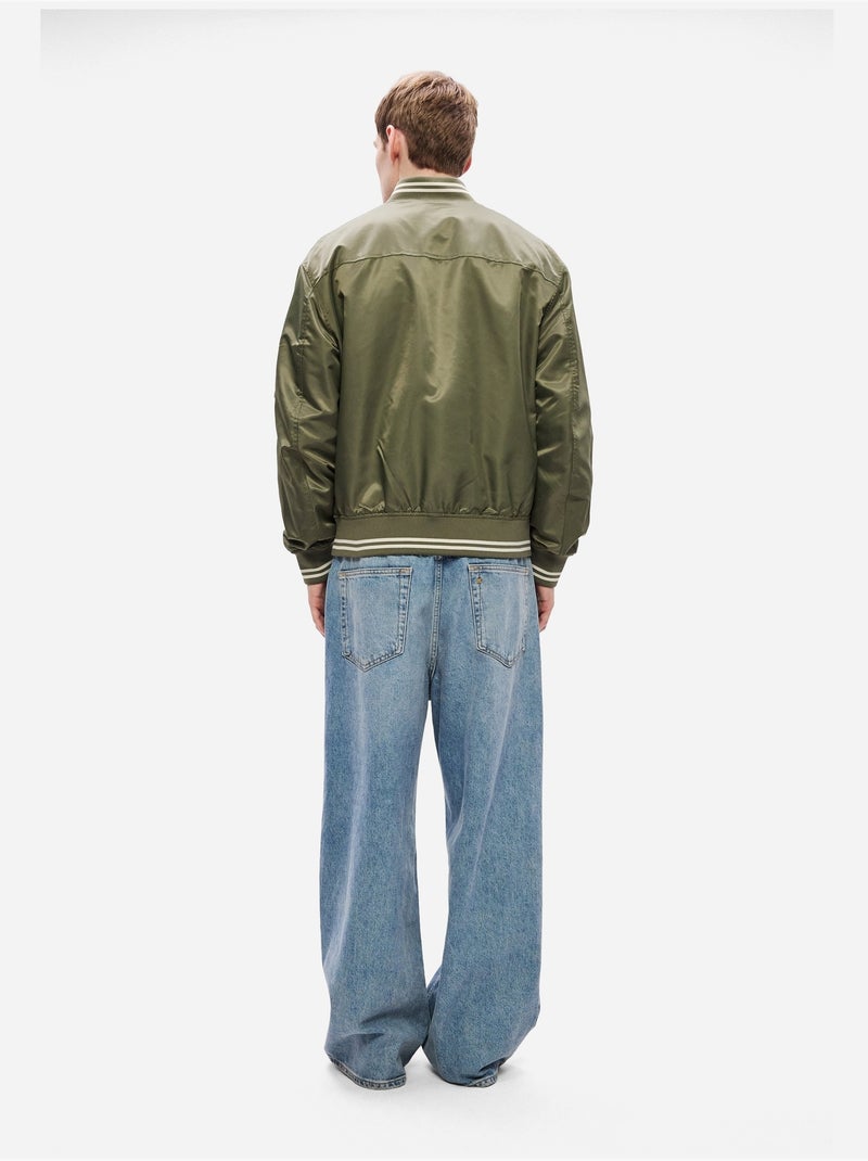 Casaco estilo bomber - Calvin Klein Verde escuro - Kiabi