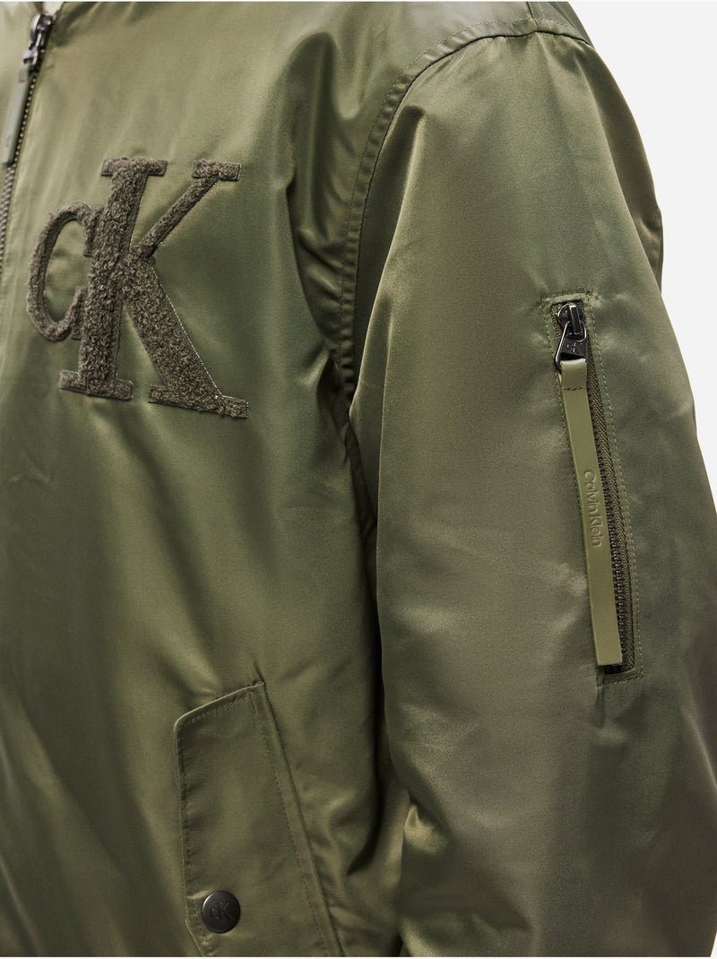 Casaco estilo bomber - Calvin Klein Verde escuro - Kiabi