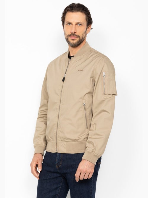 Casaco estilo bomber - Schott - Kiabi Casaco estilo bomber - Schott - Kiabi