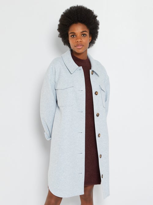 Casaco estilo camisa - Kiabi