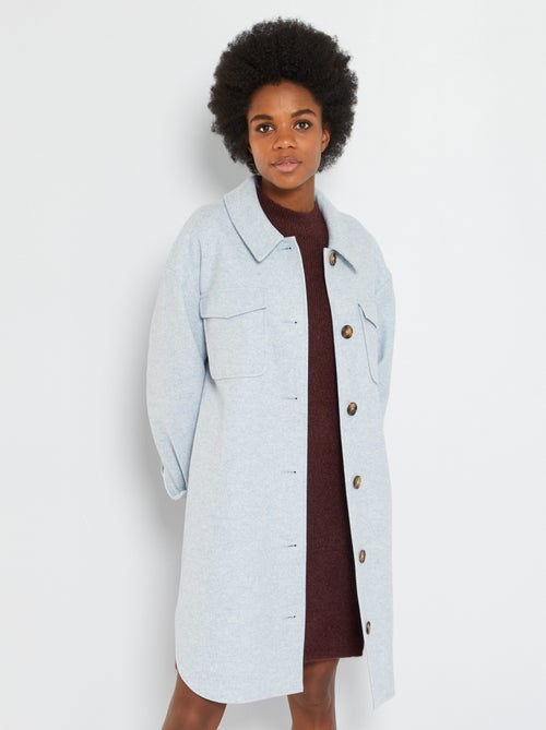 Casaco estilo camisa - Kiabi