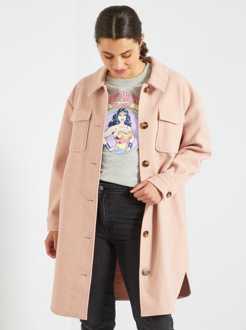 Casaco estilo camisa - Kiabi