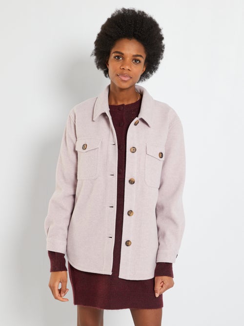 Casaco estilo camisa - Kiabi