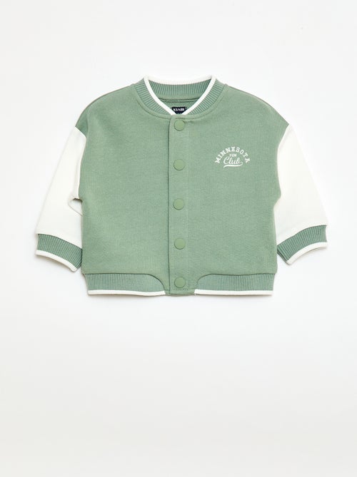 Casaco estilo campus americano - Kiabi