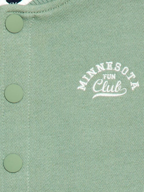 Casaco estilo campus americano - Kiabi