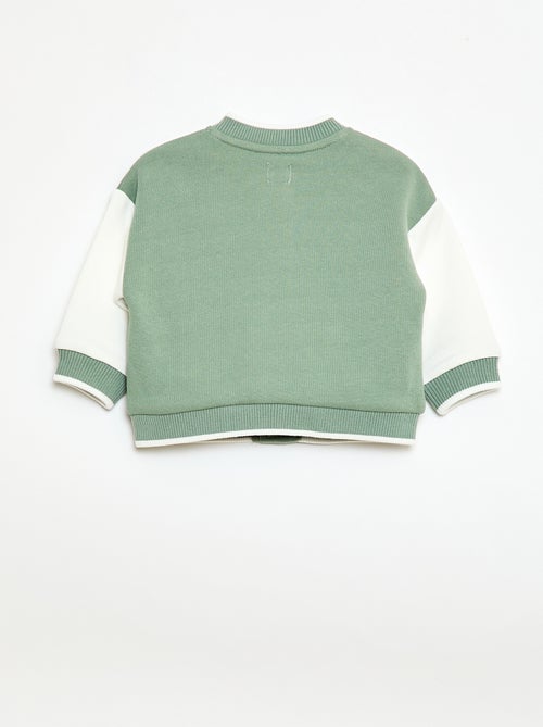 Casaco estilo campus americano - Kiabi