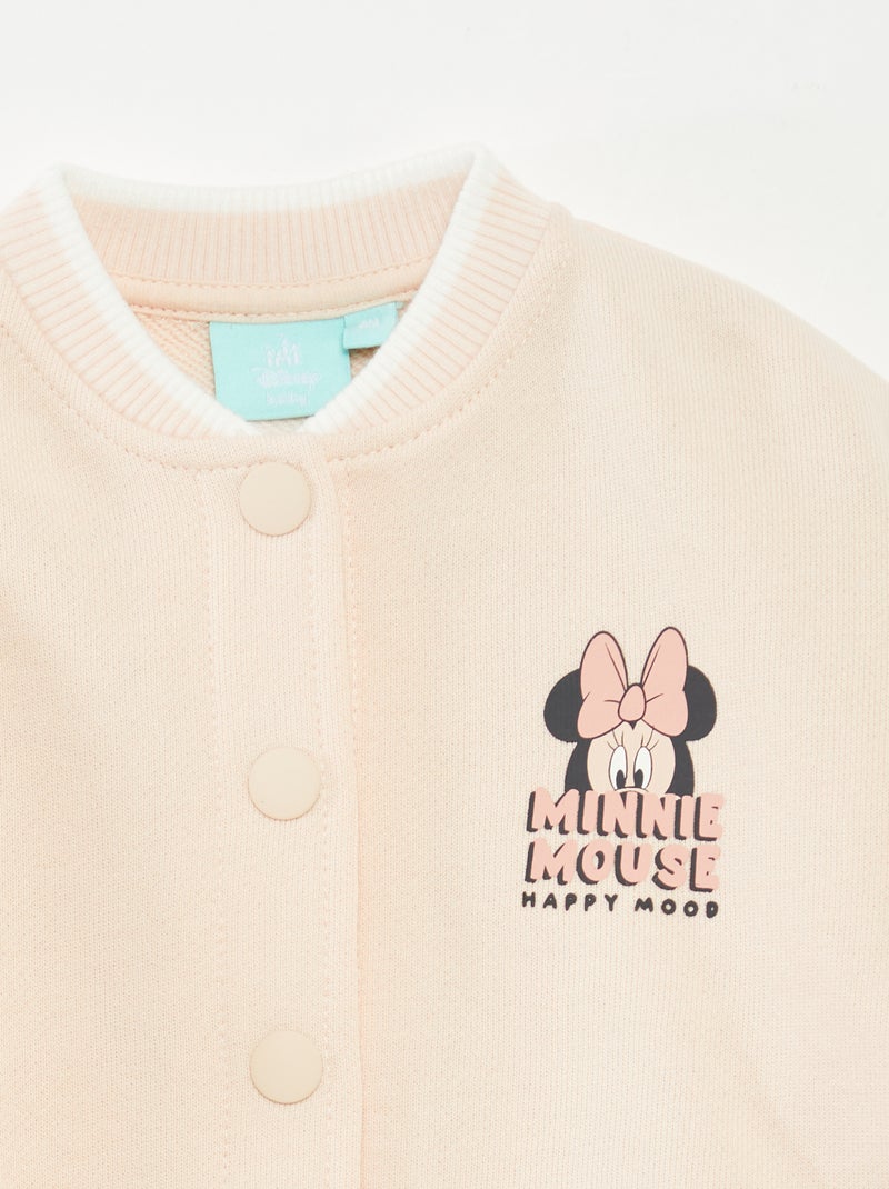 Casaco estilo campus 'Minnie' Rosa - Kiabi